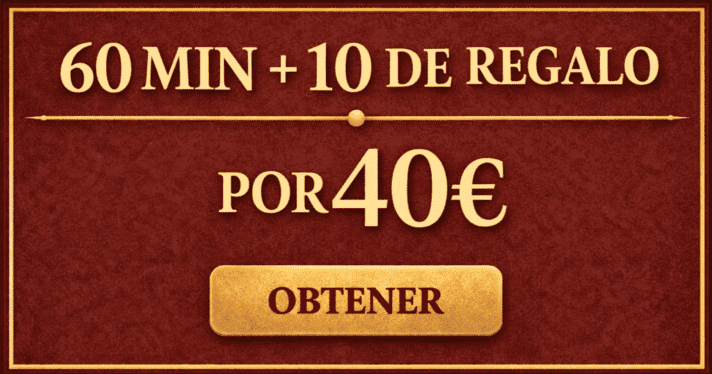Promo Navidad 70 Min x 40€